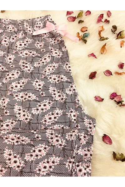Altınay Pocketless Viscose Summer Women's Pajama Bottoms