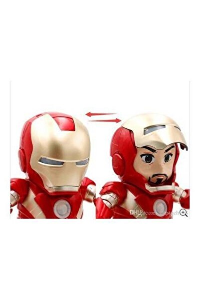 Genel Markalar Demir Adam Ironman Oyuncak Hareketli Işıklı Dans Eden Robot 3 Farklı Müzikli