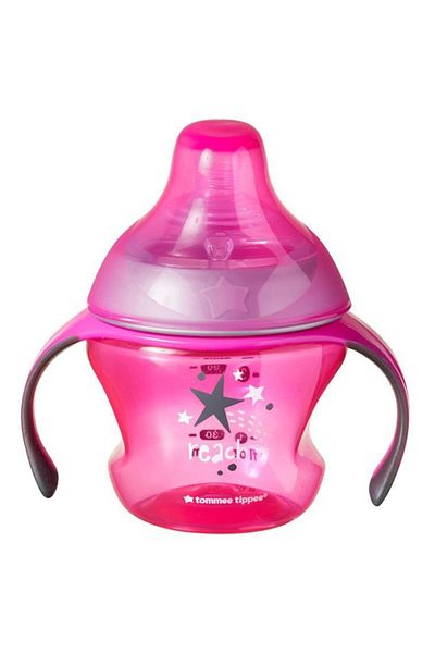 tommee tippee Pink Drinking Cup - 150ml, over 4 Months