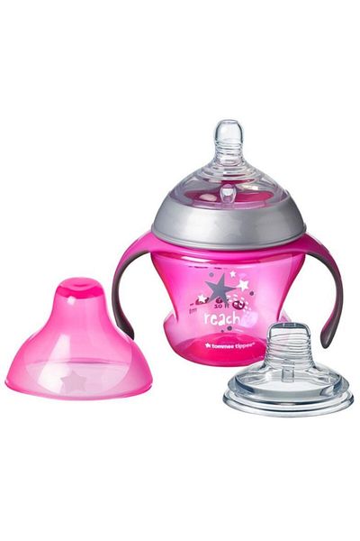 tommee tippee Pink Drinking Cup - 150ml, over 4 Months