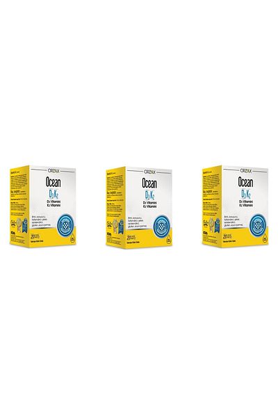 Ocean Ocean D3k2 Drops - 20 Ml Pack of 3