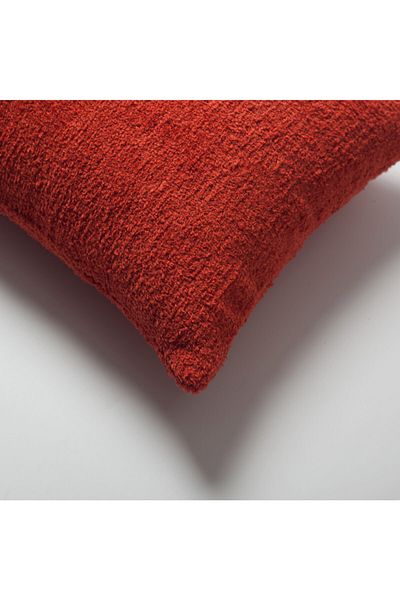Fineroom Living "Cozy" - Sheepskin Textured Feather Throw Pillow 35x70 (INCLUDED INSIDE PILLOW)