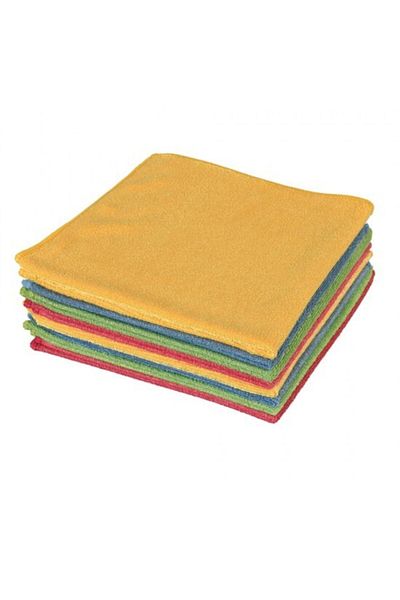 Spark (4 Pieces) 2308 Premium Microfiber General Cleaning Dust and Glass Cloth 40x40 CmMix