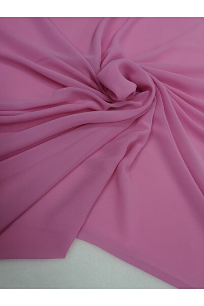 Hanedan Kumaş Ipek Krep Şifon Multişifon Kumaş Pembe