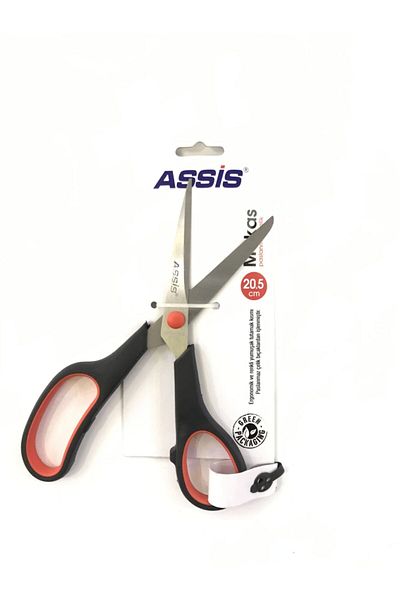 ASSİS Stainless Steel Scissors 20.5cm