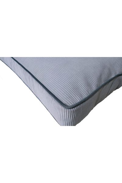 viscopet Luxury Visco Padded Double Sided and Zippered Washable Cat Dog Bed Xl 100x70x10cm-grey