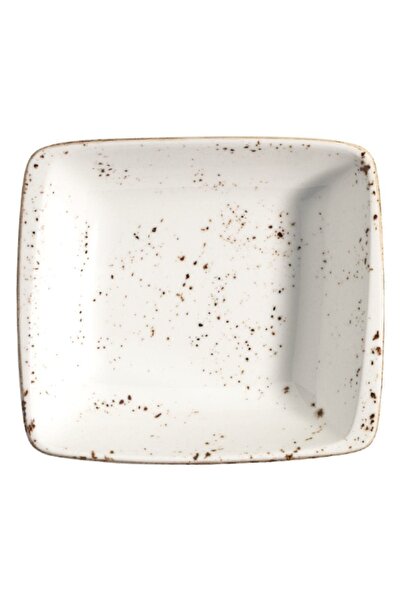 Bonna Porselen Bonna 2'li Grain Moove Çukur Tabak 19x17 Cm