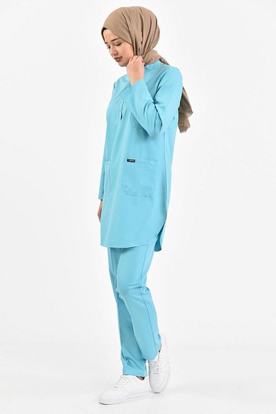Owlet Medikal Циан ликра хиджаб костюм