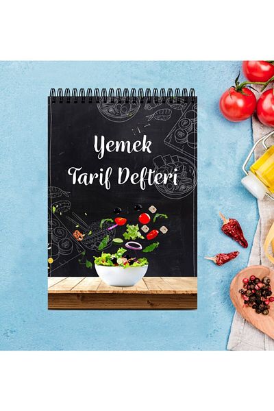 AKILLICA Food Recipe Notebook