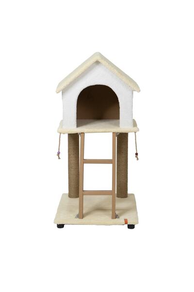 PUGALO Catnipli Üçgen Tırmalama Evi