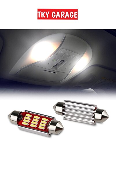 CANBUS Sofit Led 2 Adet 31 Mm Tavan Plaka Ampül Yüksek Aydınlatma Özelliği