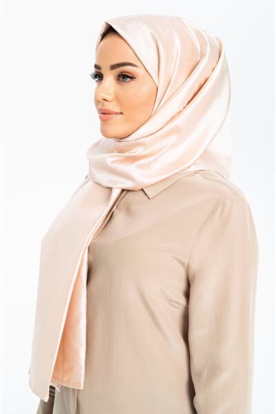 LAVİNİST شال نسائي من الحرير الوردي