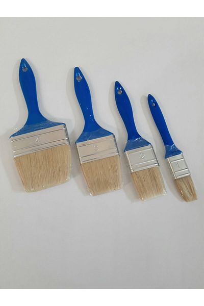 AKIN AKSESUAR HEDİYELİK Standard Cut-Off Paint Whitewash Brush Set