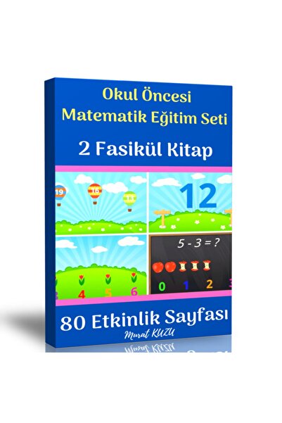 Enine Boyuna Eğitim Preschool Mathematics Training Set (2 Fasicules) - Transv...