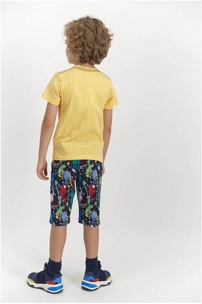 U.S. Polo Assn. Costum galben pentru băiat 815-4