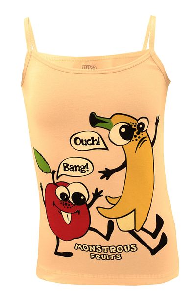 biyokids Tricou albastru pentru fete, pachet de 5