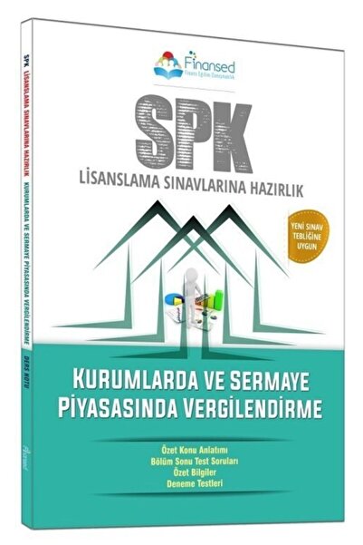 Finansed Yayınları Spk Kurumlarda Ve Sermaye Piyasasında Vergilendirme Konu A...