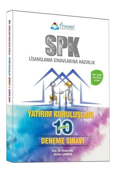 Finansed Yayınları Spk Yatırım Kuruluşları Çözümlü 10 Deneme