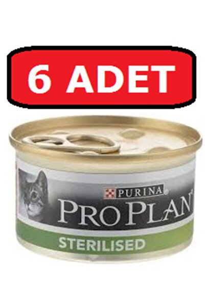 Pro Plan Sterilised Somon Kısır Kedi Konservesi 85 Gr X 6 Adet Yaş Mama