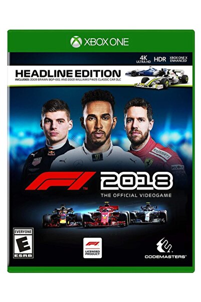 CODEMASTERS F1 2018 Headline Edition – Xbox One