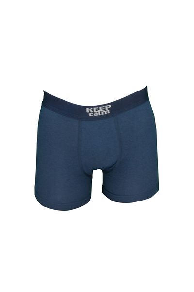 Anıt Ανδρικό μπόξερ Navy Blue Modal Lycra