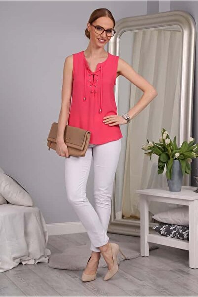 fasardi Biye Cepli Şık Bluz