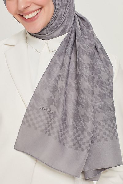 Armine TREND Gray Ultra Light Women's Shawl3