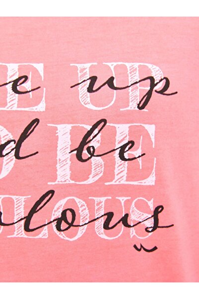 Ltb Γυναικείο ροζ μπλουζάκι 011208005360890000