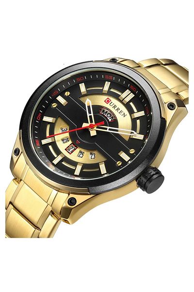 Curren 8319 Casual Calendar Steel Men's Wristwatch