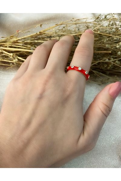 Markiz Takı Red Ring - Adjustable
