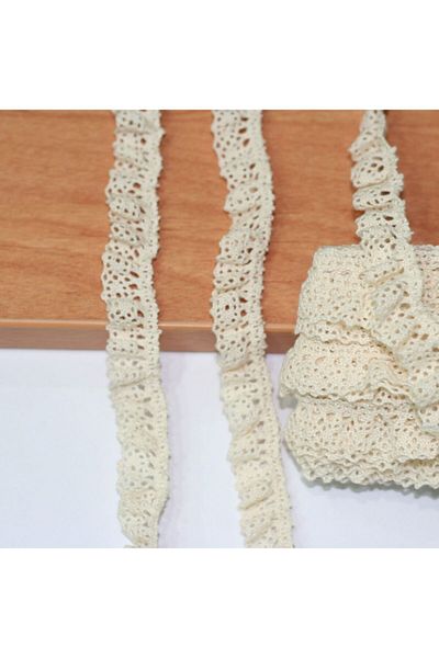 tuhafiyecimiz Eninde Cotton Elastic Lace 18mm