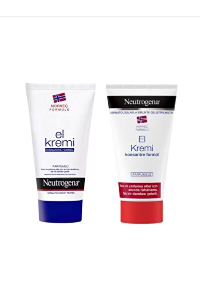 Neutrogena Set of 2 - Perfumed and Unperfumed Hand Cream
