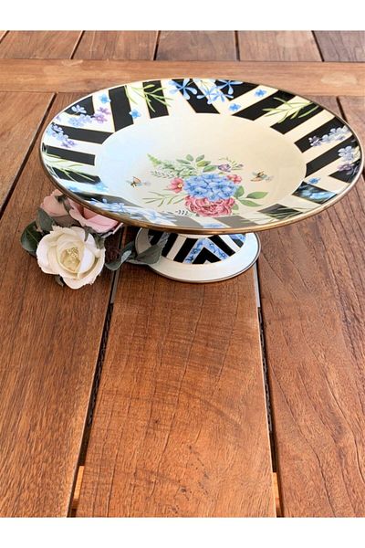 Ezem Footed Enamel Salad Bowl 3050 Bg