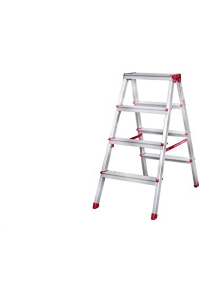 akrobat Basamak Çift Çıkışlı Çift Taraflı 4+4