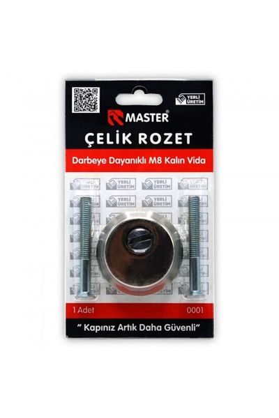 Master Thick Screw Steel Rosette (SATEN COLOR)