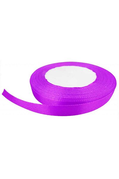 Hayaller Dükkanı Φούξια σατέν κορδέλα 6mm - 250 γιάρδες
