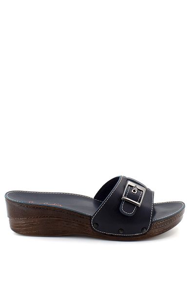 Pierre Cardin Women's Navy Blue Slippers