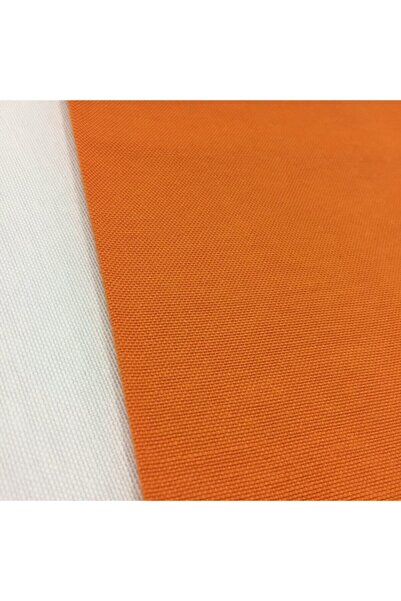 Premier Dertsiz Leke Tutmaz Su Itici Döşemelik Duck Keten Eni 180 Cm Turuncu