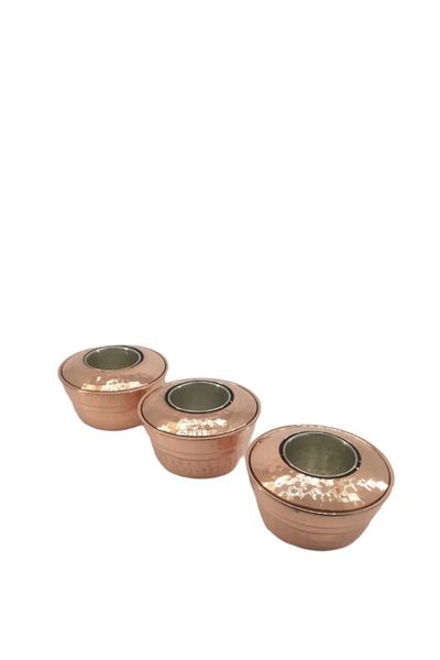 KAYSERİ BAKIRCILIK Ehlikeyf Tattoo B, Set of 3 with Lid