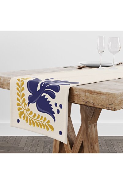 Marte Home Runner decorativ cu motiv de pasăre