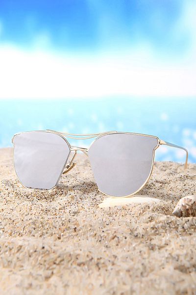 Di Caprio Women's Oval Sunglasses DTX1113F