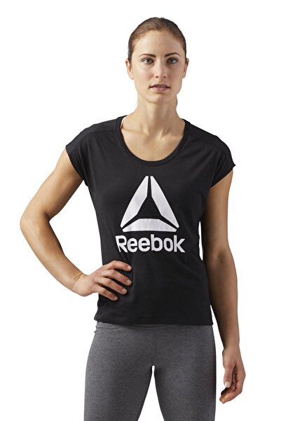 Reebok Wor Supremıum 2.0 Tee Bl Siyah Kadın Kısa Kol T-shirt