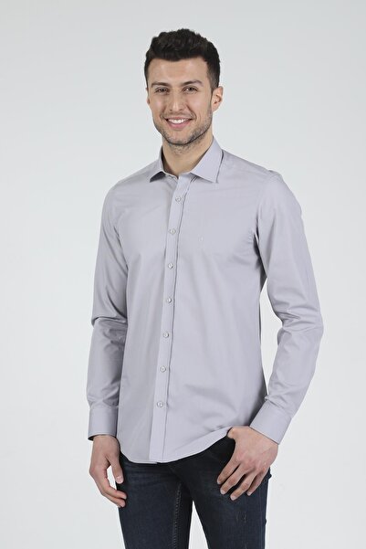 Daniel Bessi Slim Fit Uzun Kollu Erkek Gömlek 360-db02