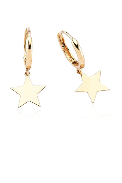 Glorria Kadın Altın Yıldız Küpe CM0516