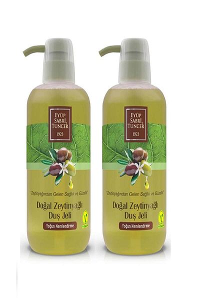 Eyüp Sabri Tuncer Natural Olive Oil Shower Gel 600 ml x 2 pieces