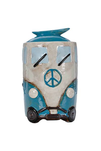 Vitale Duke Ceramic Decorative Blue Jar AK.FU0051