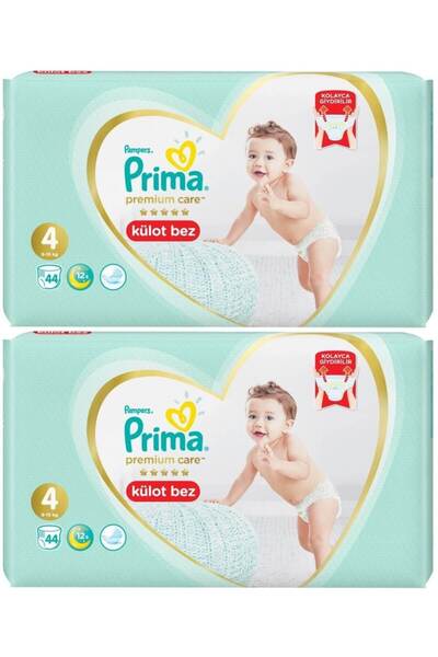 Prima Bebek Bezi Premium Care Külot 4 Beden 88 Adet