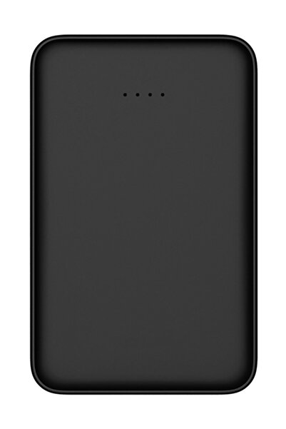 Daks 10.000 mAh Rubber Powerbank-Siyah