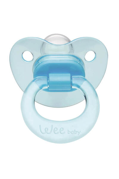 Wee Baby Akide Damaklı Emzik 6-18 Ay - Mavi