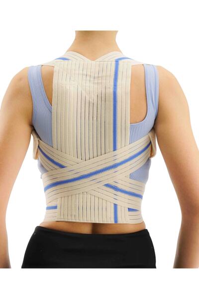 Ortholand Postureks Korse / Omuz Retraksiyon Harnesi (misineli Kumaş) Dik Dur...